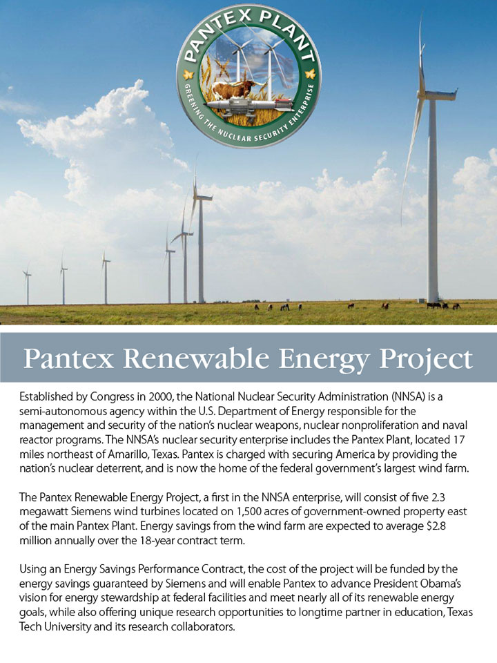 Pantex Renewable Energy Project