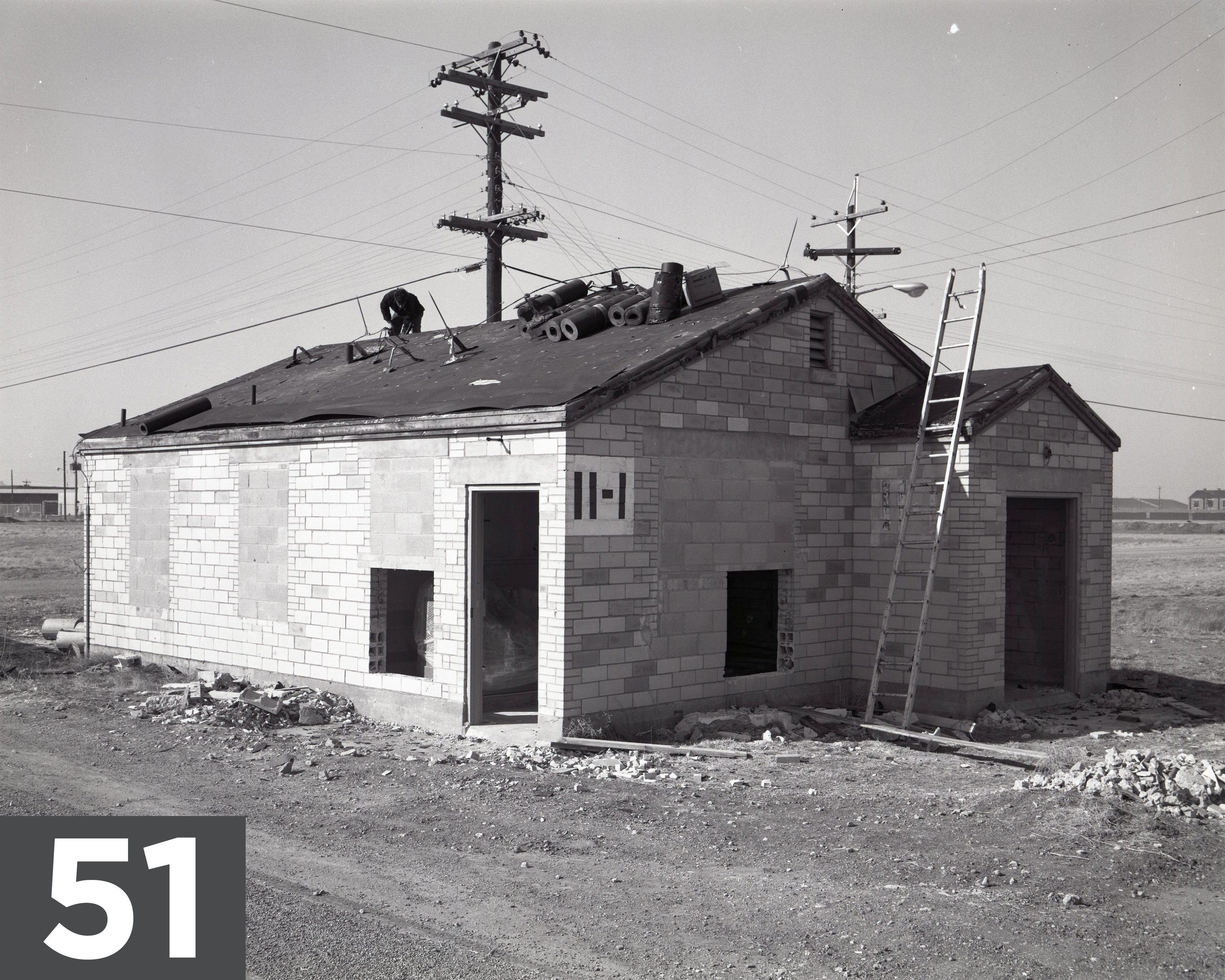 1965 - Building 11-1 Construction 1965 - Building 11-1 Construction