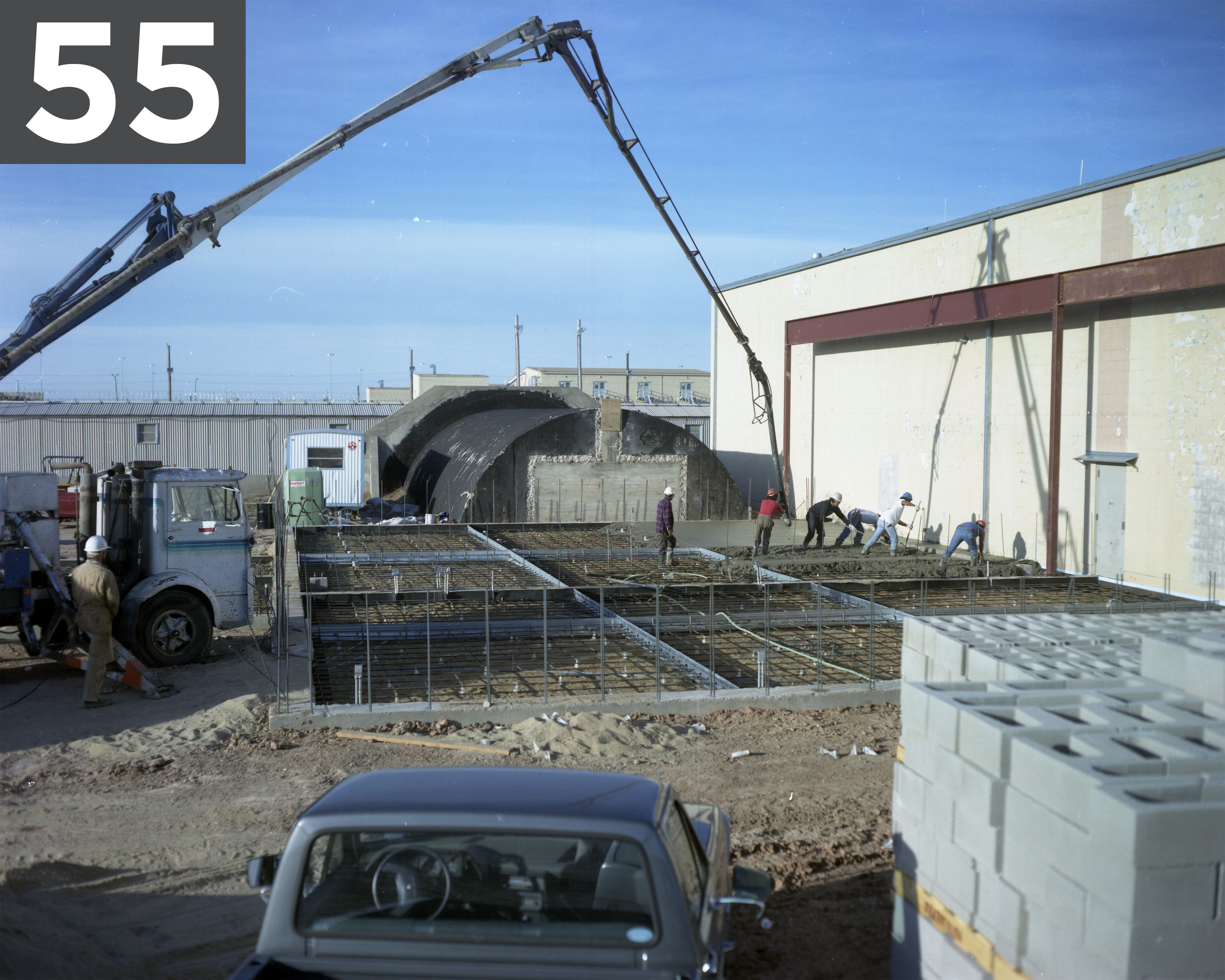 1985 - Buildings 12-5 and 12-68 Construction 1985 - Buildings 12-5 and 12-68 Construction