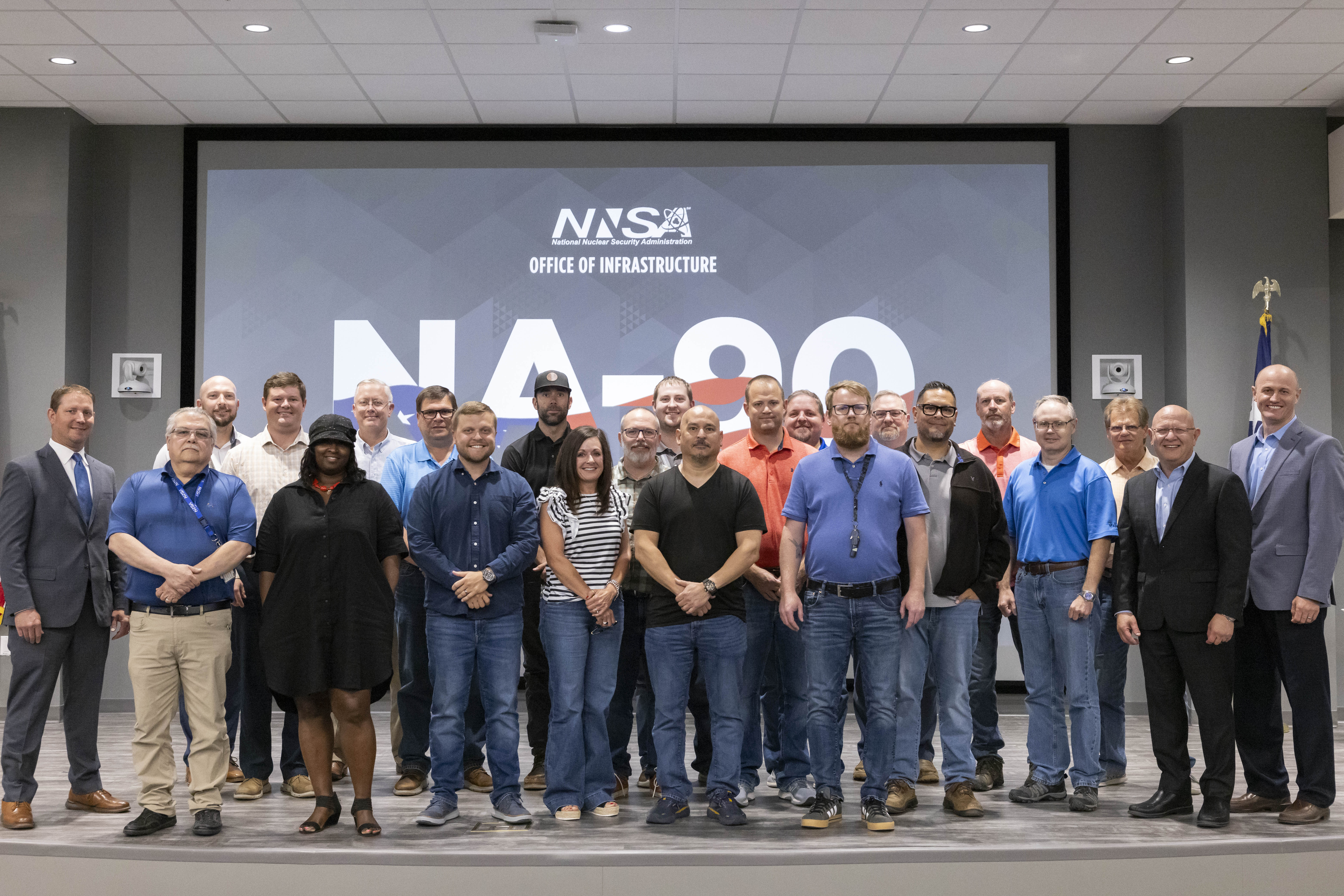 Two teams were honored for replacing equipment in bays and cells, both earning an Excellence Award from the National Nuclear Security Administration Office of Infrastructure.