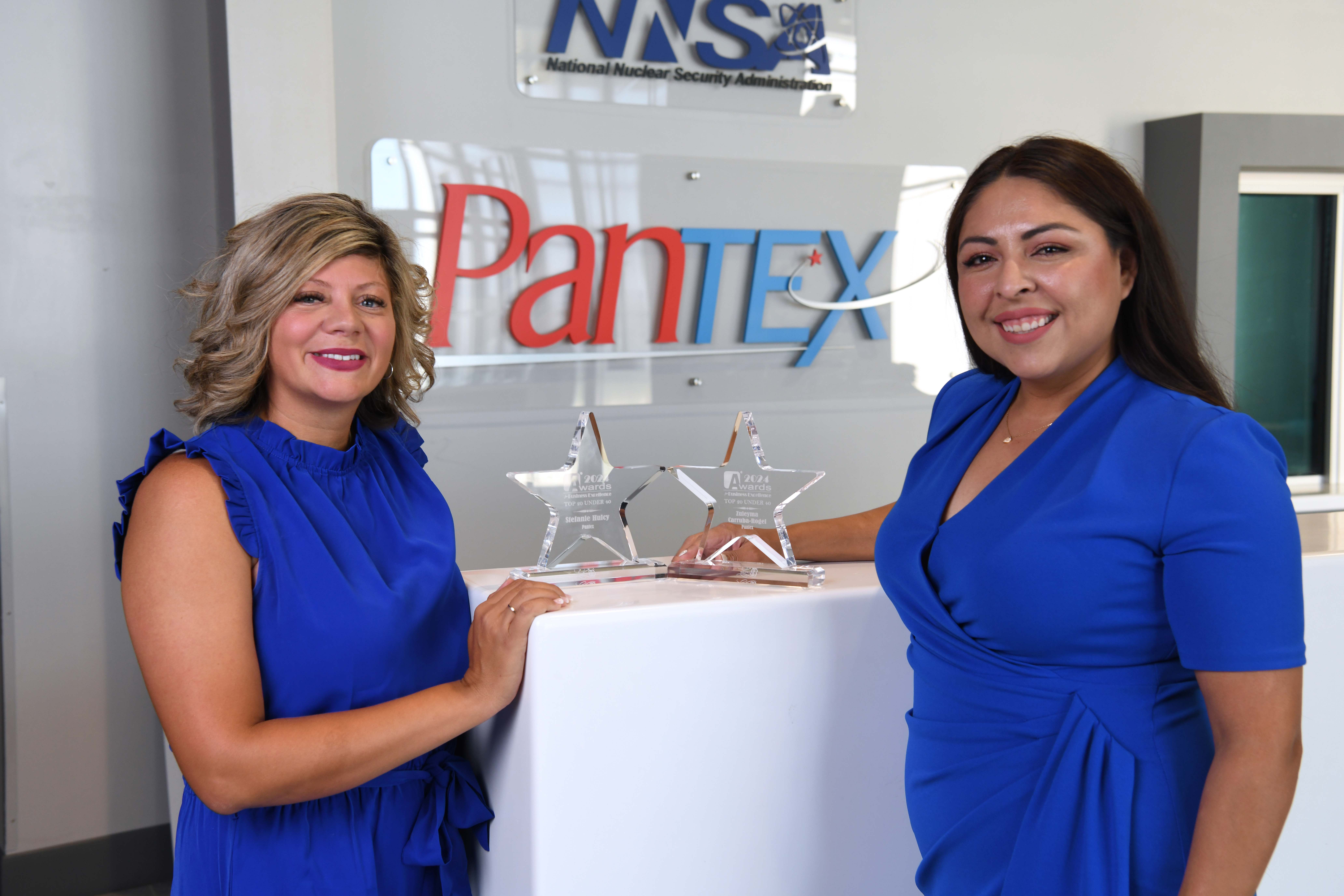 Stefanie Hulcy and Zuleyma Carruba-Rogel were named as recipients of the 2024 Amarillo Chamber of Commerce Top 20 Under 40 award.