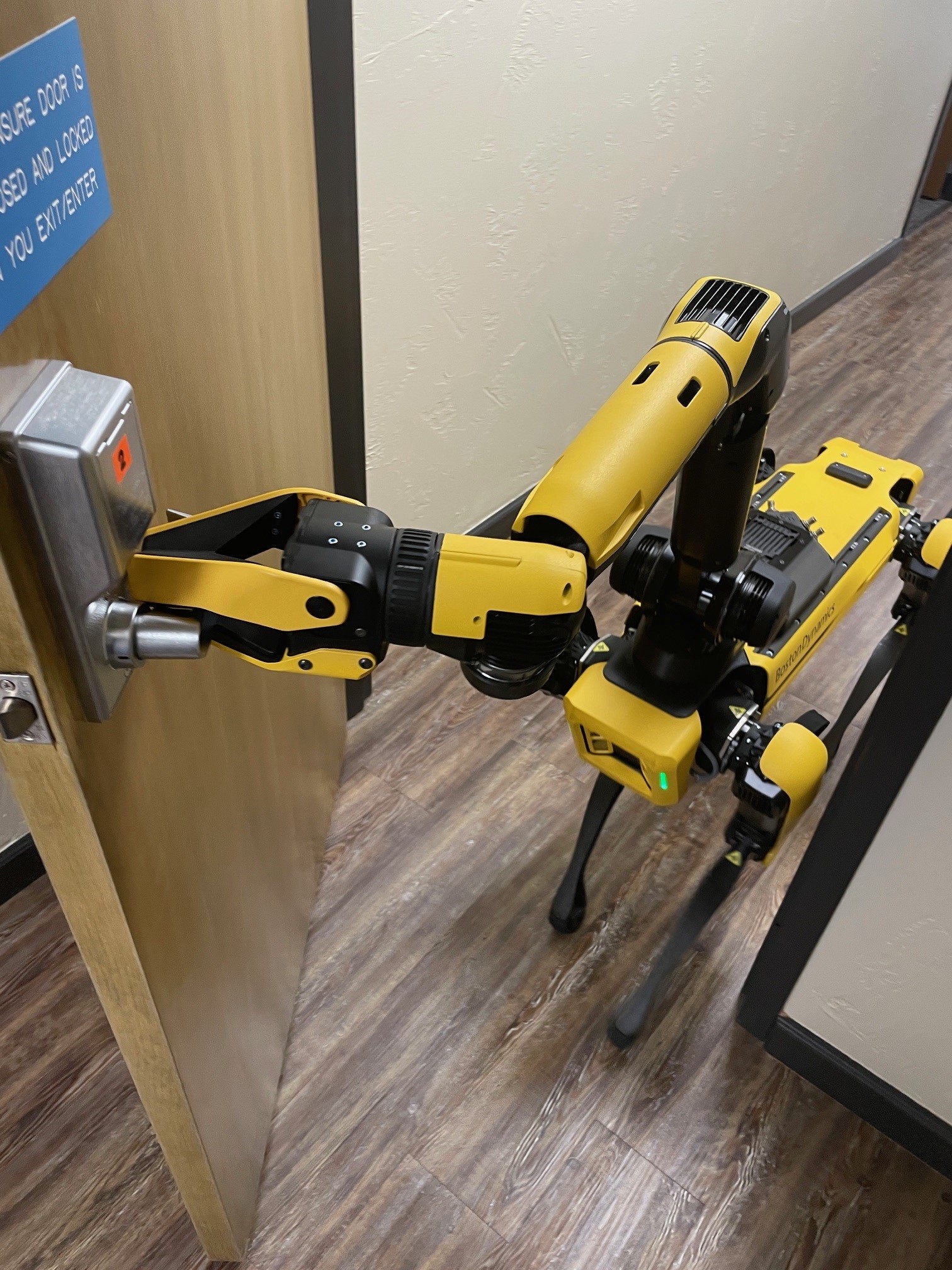Pantex Emergency Management robotic dog, Cupcake