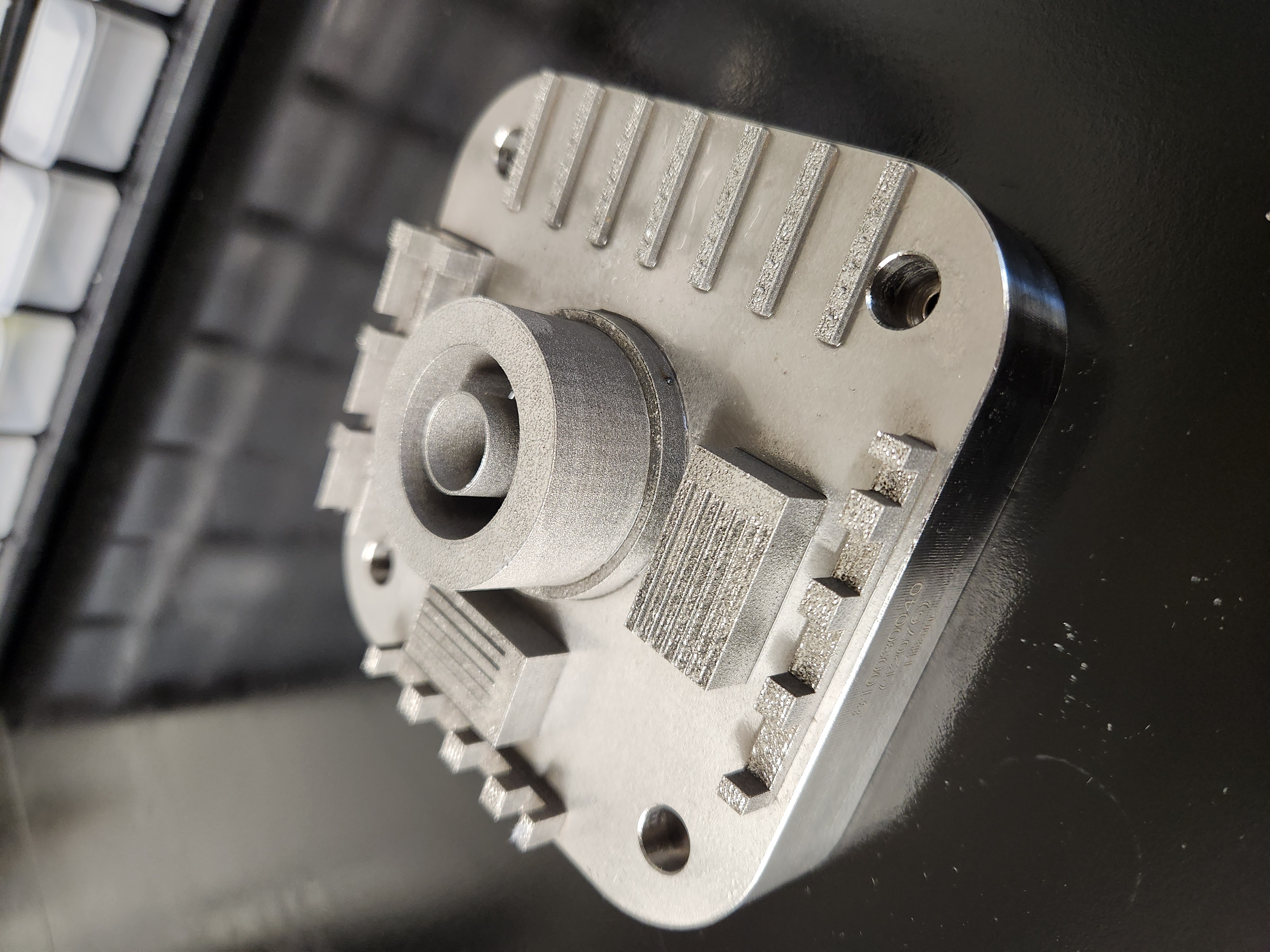 An artifact build produced by the Pantex Plant’s Technology Development and Hardin-Simmons University Team using Additive Manufacturing and promising Machine Learning. An artifact build produced by the Pantex Plant’s Technology Development and Hardin-Simmons University Team using Additive Manufacturing and promising Machine Learning.