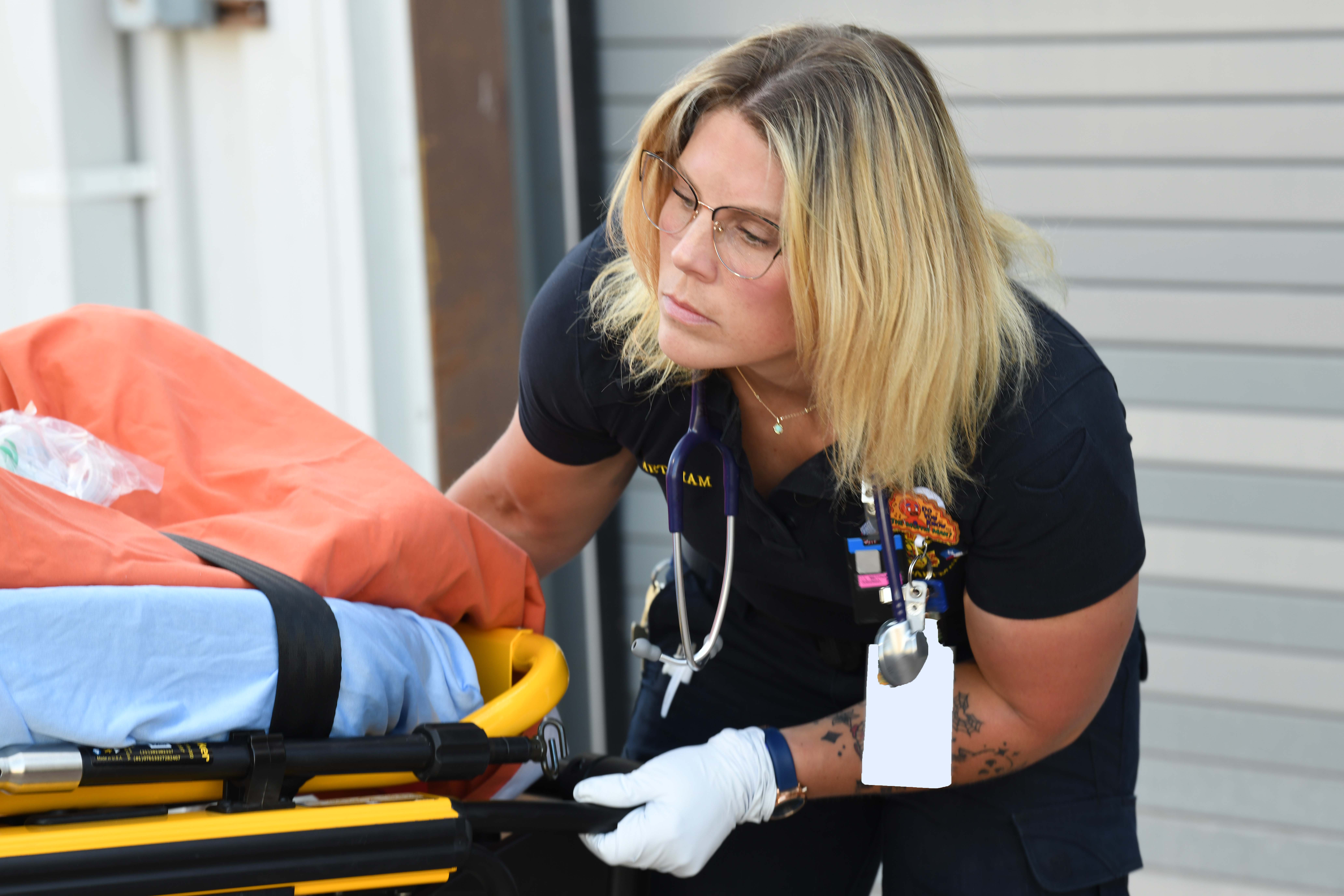 Firefighter and Paramedic Jenny Winters 