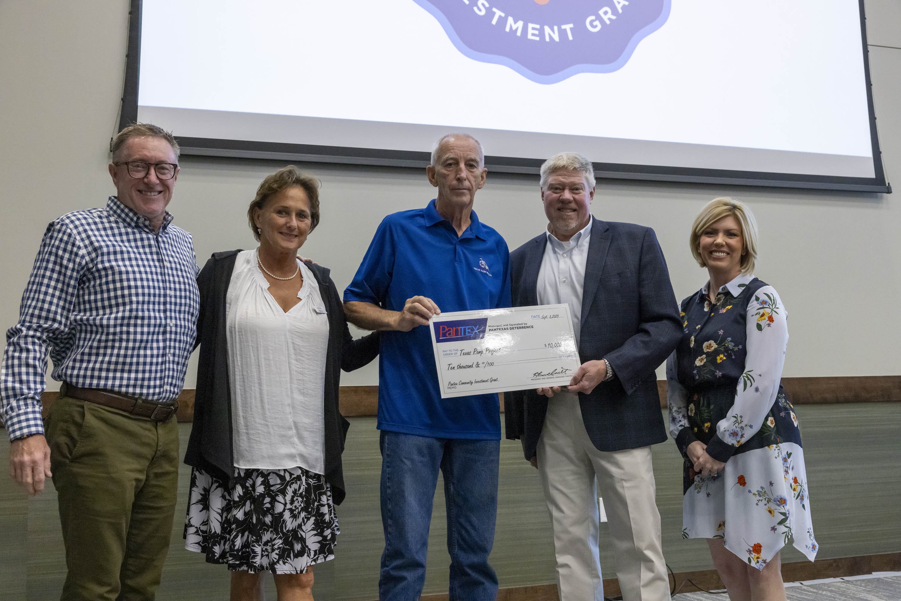 Pantex Grant Recipients, Texas Ramp Project