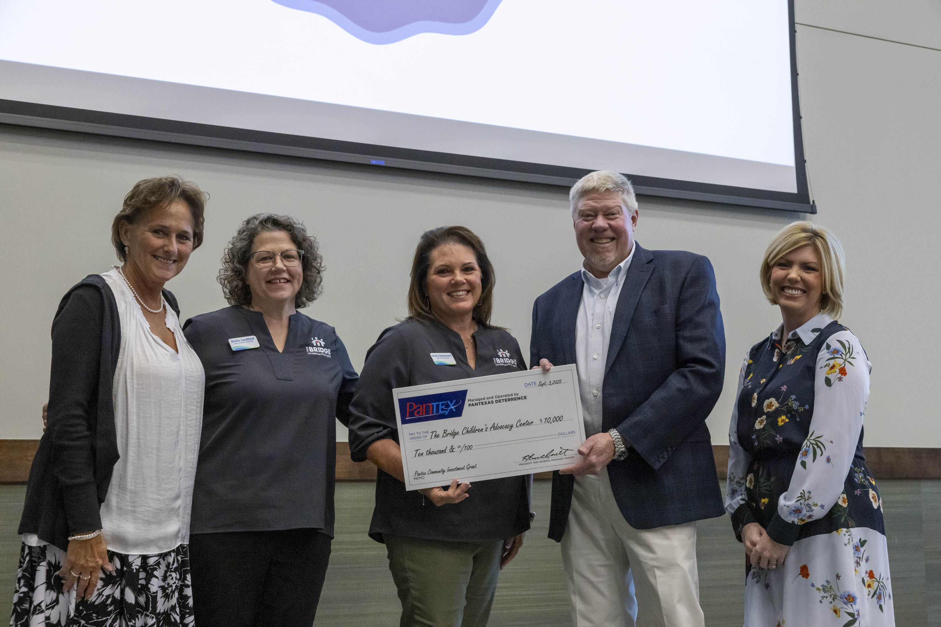 Pantex Grant Recipients, The Bridge Children's Advocacy Center