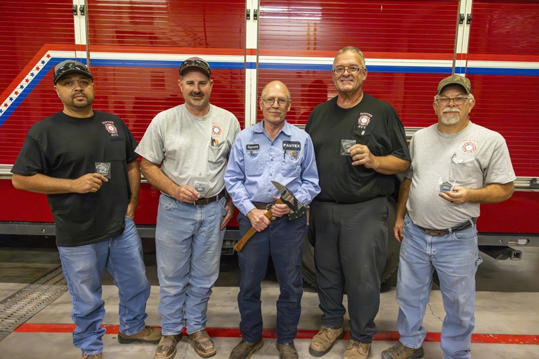 Raymond Nobile (center) received the 2026 Roy Linton Emergency Vehicle Technician of the Year award Raymond Nobile (center) received the 2026 Roy Linton Emergency Vehicle Technician of the Year award