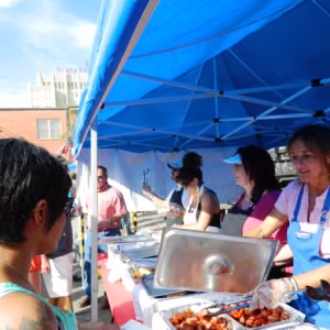 B&W Pantex volunteers dish up barbecue