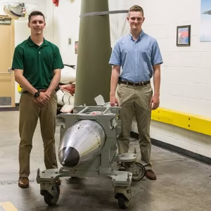 West Point cadets Michael Grieb and Frederick Albion