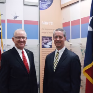 U.S. Rep. Howard P. “Buck” McKeon and U.S. Rep. Mac Thornberry