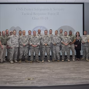 Pantex Special Response Team welcomes 13 new members