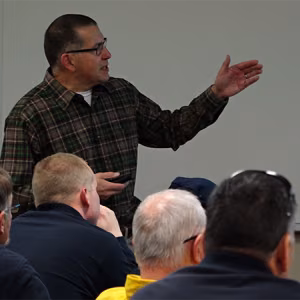 Chuck Rives, Pantex senior emergency hazards analyst