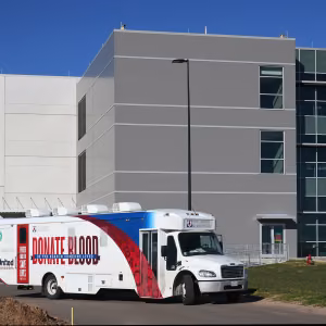 Pantex hosts the bloodmobile approximately every two weeks