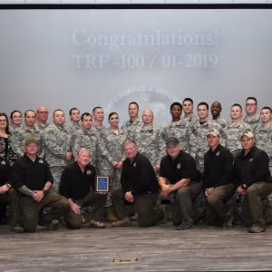 Graduates of Department of Energy National Training Center’s Tactical Response Force I 