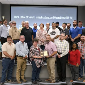 CNS employees receive NA-50 awards