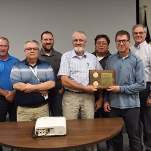 This Pantex High Explosives Science and Engineering project team relocated 15,000 cubic yards of excess soil on site, saving fuel and carbon dioxide emissions