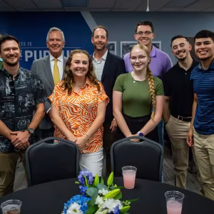 Pantex Amarillo College interns with their mentors and institution leadership