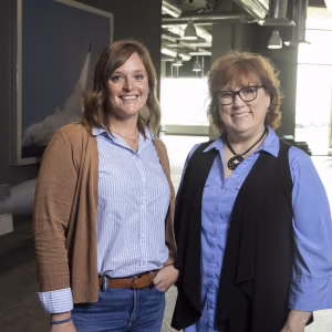 Pantexans Meredith Long and Lauri Minton