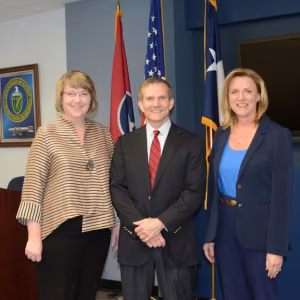 Michelle Reichert, Jim Haynes, & Sec Deborah Lee James